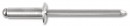 Rivet Strend Pro PACK 3,2x12, DIN7337, pachet 50 buc, rupe