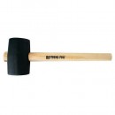 Ciocan cauciuc Strend Pro Premium HM226 340 g, maner din lemn