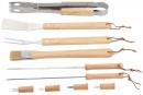 Set de scule Strend Pro Grill, pentru gratar si prajire, 11 bucati, in punga