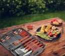 Set de scule Strend Pro Grill, pentru gratar si prajire, 19 bucati, in cutie