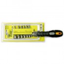 Set de biți de șurubelniță și duble 19 buc Strend Pro, biți
PL-3, 5,5, 6,5mm/PH0, PH1, PH2
TRX T10, T15, 