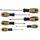 Set de șurubelnițe 6 buc Strend Pro  
PL3x75, 5x100, 6x150 mm
PH0x75, 1x75, 2x100 mm
