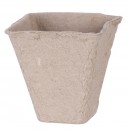 Tava pentru rasaduri Herrison P1018, hartie, 8x8 cm, 1 ambalaj. 18 bucati
