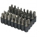 Set biți 33 buc Strend Pro , Cr-V, biți+capete + suport