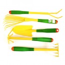 Set unelte de grădină pentru plantare: 1x cultivator 1x cultivator sârmă 1x lopată 1x sapă 1x greblă