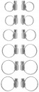 Set cleme de furtun 12 buc