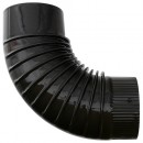Cot țeavă de fum Smalt120mm, maro
