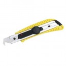 Cuțit cu lamă snap-off 18mm Strend Pro, PVC, control roată