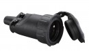Priză Strend Pro, pentru cablu, 250 V, IP20, 16A, negru