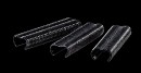 Agrafă RAPID VR22, PVC negru, 215 buc, cleme pentru clește de legare RAPID FP222 și FP20, pentru sârmă 5-11mm