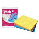 Pânză burete York 024010, burete suedez, 17x15 cm, bal. 3 buc