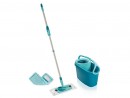 Set de curățare LEIFHEIT 52137 Clean Twist M Ergo, mop + găleată, CADOU - înlocuire Static Plus