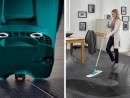 Set de curatare LEIFHEIT 55096 Presa stergator Profi XL Mobile, mop + galeata