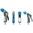 Pistol de pulverizare 4 modele AQUACRAFT, reglabil, cauciuc moale, adaptor metalic