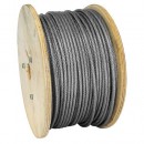 Funie de otel MGM, 5/6,5 mm, zincata, PVC