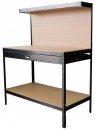 Rafturi DWB60 masa, lucru, pentru atelier, 1x sertar, 1200x600x1500 mm, max. 230 kg