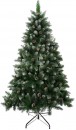 MagicHome Brad de Crăciun Albero, brad, capete înzăpezite, cu conuri de pin, 180 cm