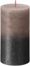 Lumanare Bolsius Rustic Sunset Creamy Caramel+ Antracit, 130/68 mm