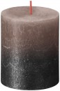 Lumanare Bolsius Rustic Sunset Creamy Caramel+ Antracit, 80/68 mm