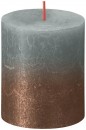 Lumanare Bolsius Rustic Sunset Eucalyptus Green+ Cupru, 80/68 mm