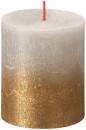 Lumanare bolsius Rustic Sunset Sandy Grey+ Gold, 80/68 mm