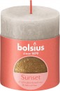 Lumanare bolsius Rustic Sunset Sandy Grey+ Gold, 80/68 mm