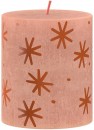 Lumanare bolsius Rustic cu imprimeu Creamy Caramel, 80/68 mm