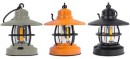 Lampă de camping Strend Pro NX1069, lanternă RETRO, mix de culori, 200 lm, 3xAAA, Sellbox 6 buc.