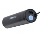 Lanterna Strend Pro NX1051, 50 lm, incarcare USB, negru/argintiu, 77x19 mm, Sellbox 24 buc