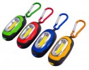 Lampa Strend Pro Breloc, breloc, pandantiv, cu carabina, culori mixte, LED 20 lm, 70x34x24 mm, Sellbox 24 buc