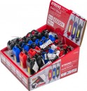 Lampă Strend Pro breloc, breloc, pandantiv, cu carabinier, culori mixte, LED 75 lm, încărcare USB, 74x25x15 mm, Sellbox 24 buc