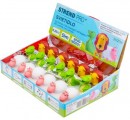 Lampă Strend Pro breloc, breloc, pandantiv cu sunet, oaie/leu/balaur, LED 5 lm, Sellbox 18 buc