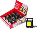 Lamp Strend Pro Worklight NX1082, pandantiv, LED 160 lm, magnet, cu clema, incarcare USB, Sellbox 12 buc