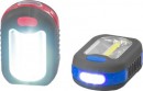 Strend Pro Worklight, pandantiv, LED 200 lm, magnet, cu clip, rosu/albastru, 3x AAA, Sellbox 12 buc