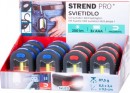 Strend Pro Worklight, pandantiv, LED 200 lm, magnet, cu clip, rosu/albastru, 3x AAA, Sellbox 12 buc