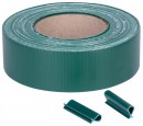 Banda Strend Pro EUROSTANDARD LIGHT, 47,5 mm, L-35 m, umbrire, verde, acoperire, pentru panouri de gard, alb