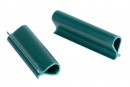 Banda Strend Pro EUROSTANDARD LIGHT, 47,5 mm, L-35 m, umbrire, verde, acoperire, pentru panouri de gard, alb