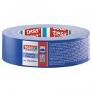 Bandă tesa® PRO Plastering, textil, albastru, UV, 38 mm, L-25 m