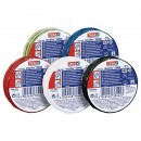Bandă tesa® PRO tesaflex®, electric, sPVC, 15 mm, neagră, L-10 m