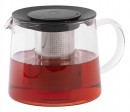 Ceainic MagicHome TP003, 1,5 litri, sticla/PP/otel inoxidabil