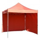 Cort FESTIVAL, 3x3m, rosu, Prelata Profesionala, rezistenta UV, fara perete