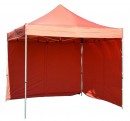 Cort FESTIVAL 60, 3x6 m, rosu, profi, prelata rezistenta UV, fara perete
