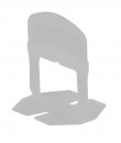 Distanțiere de faianță Strend Pro LS210W, sub gresie, 3 mm, ambalaj. 100 buc, plastic alb