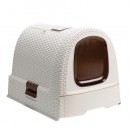 Toaletă Curver® LITTERBOX, Vintage, pentru pisică, 51x38x40 cm