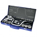 Set de scule și chei tubulare 26 buc Honiton, 1/2