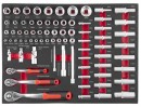 Set de scule Strend Pro B239, 249 piese, dulap, 6 sertare
