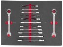Set de scule Strend Pro B239, 249 piese, dulap, 6 sertare