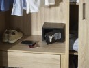 Yale YSV/170/DB2 Value safe, mini, negru