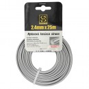 Linie tuns 2,4 mm L-20m Strend Pro, nailon rotund + ALU, profesional