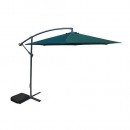 Umbrela DEMI, verde, 300 cm, 42 mm, PE